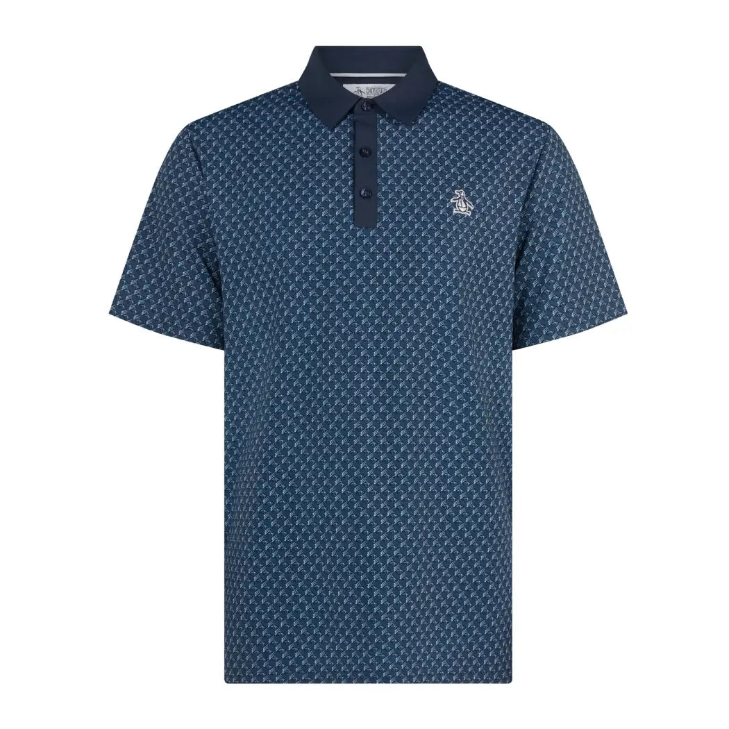 Original Penguin Pete’s Tee Time Pique Herre Navy