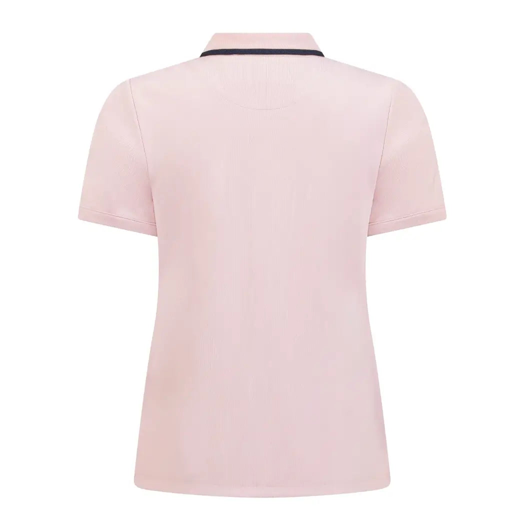 Original Penguin Ribbed Pique Dame Rosa