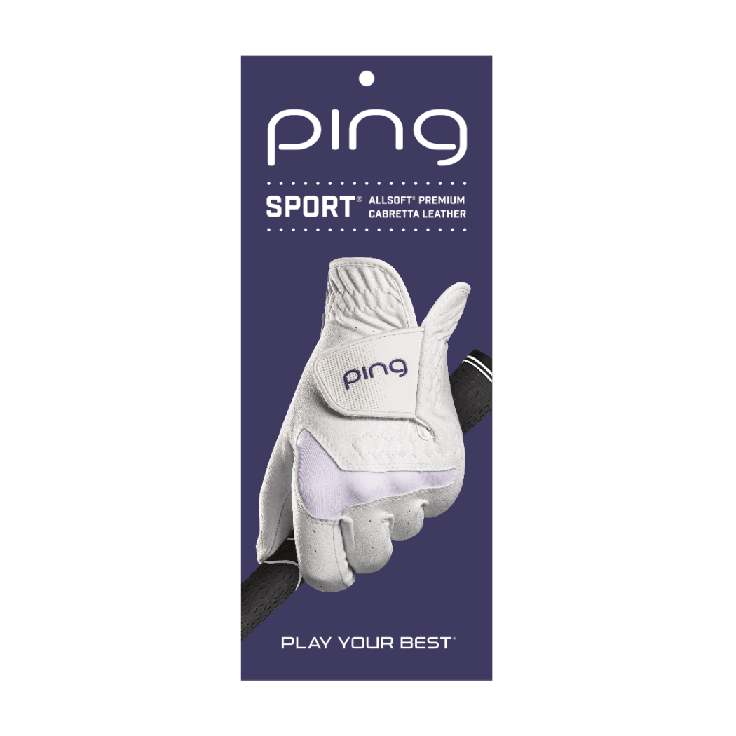 Ping Sport Golfhanske Dame Hvit