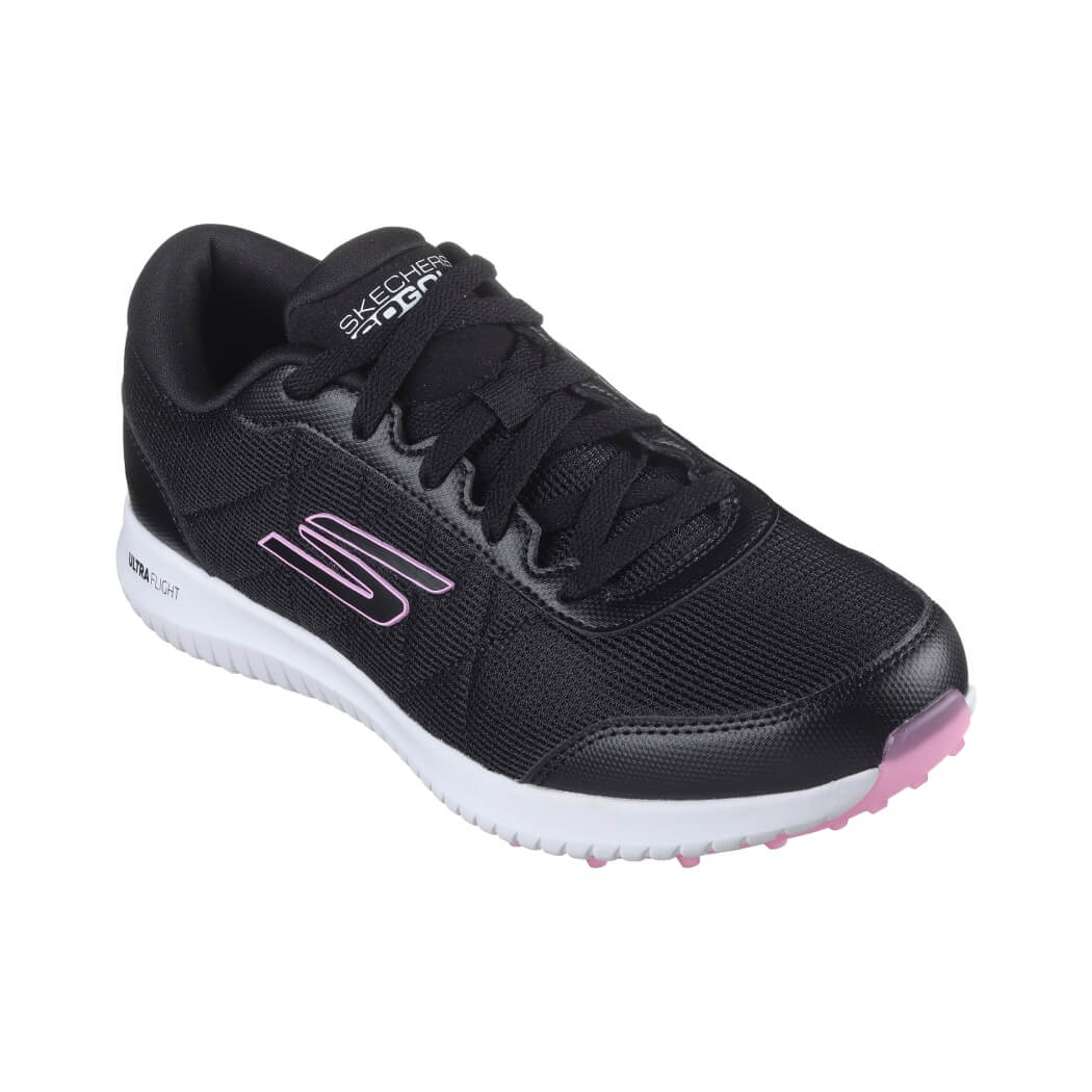 Skechers Fairway 4 Golfsko Dame Sort/Rosa