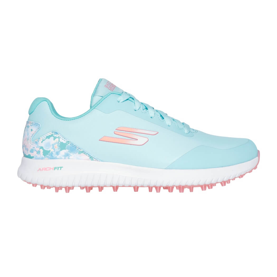 Skechers Max 3 Golfsko Dame Blå/Rosa