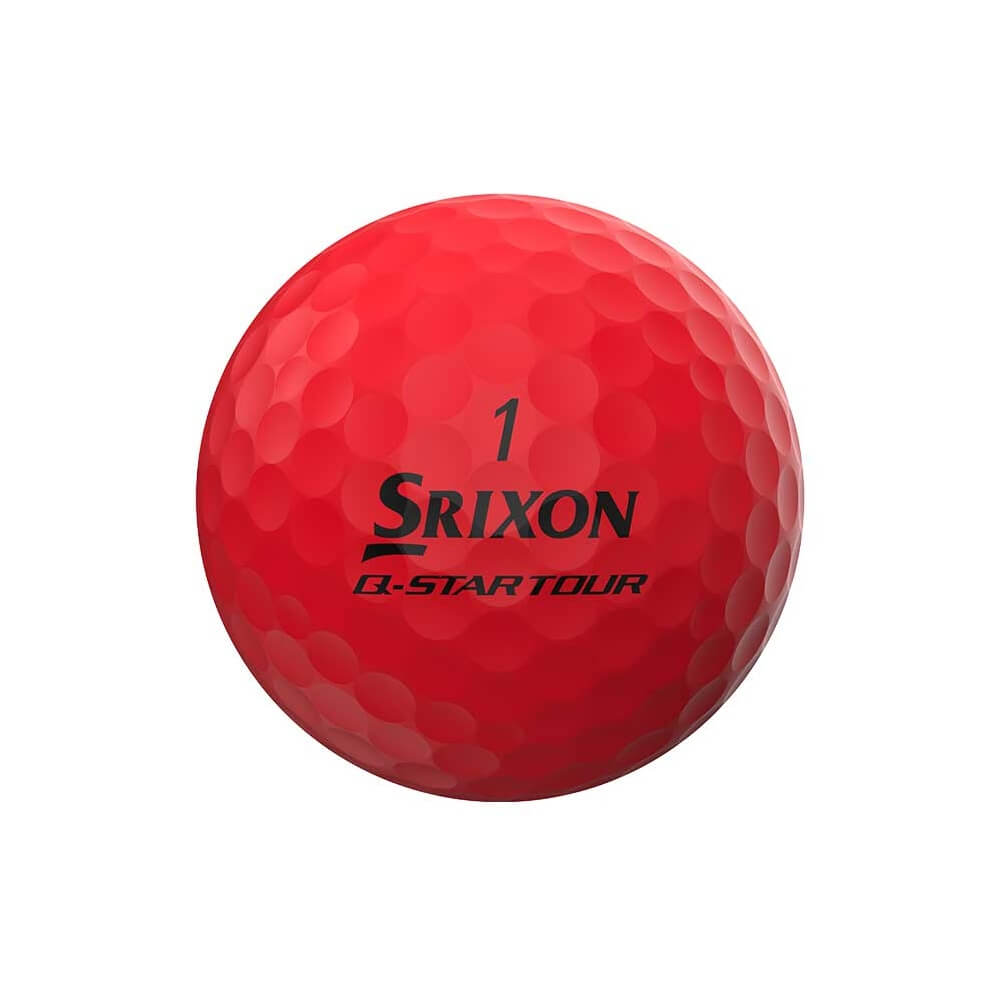 Srixon Q-Star Tour Divide Golfball Gul/Orange