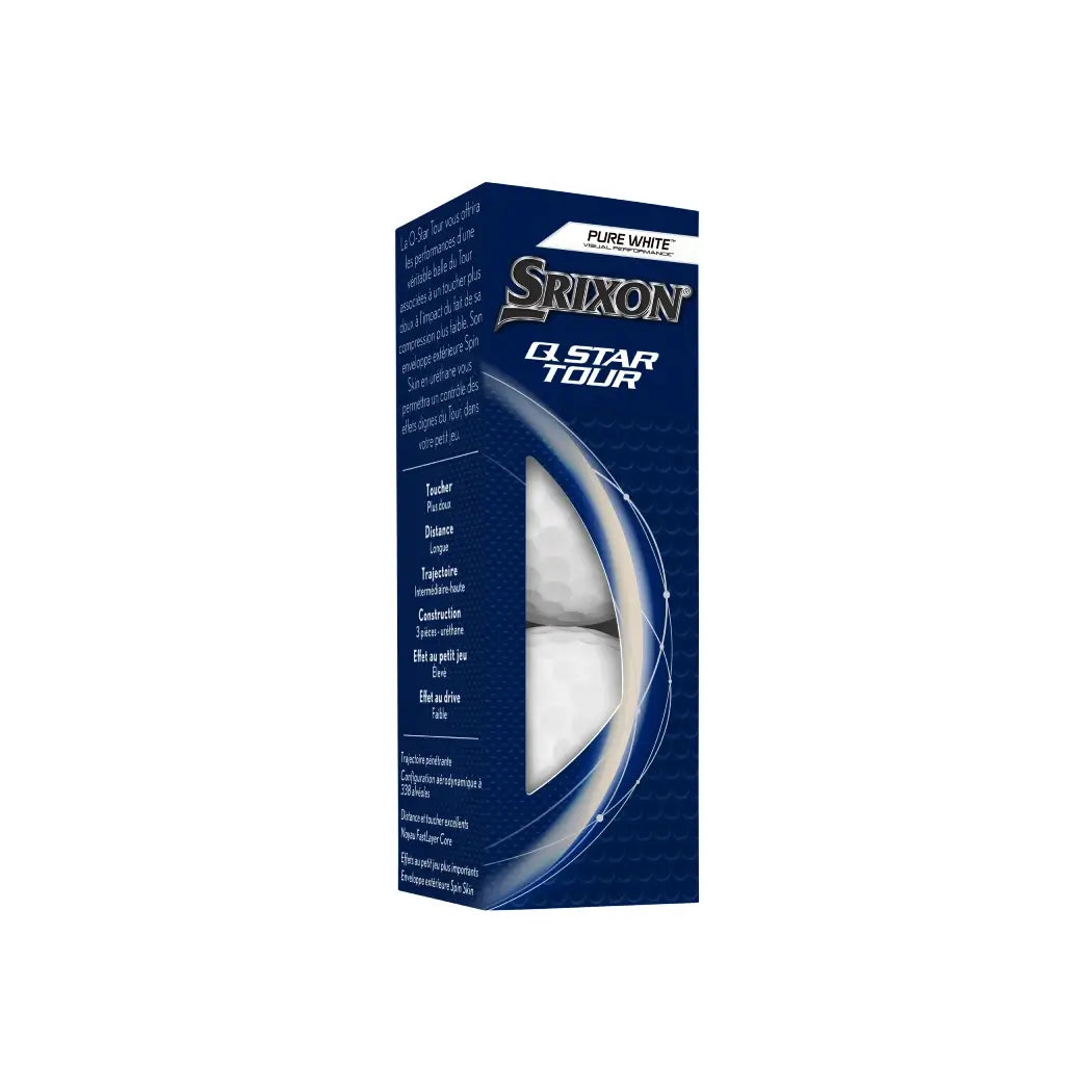 Srixon Q-Star Tour Golfball Hvit