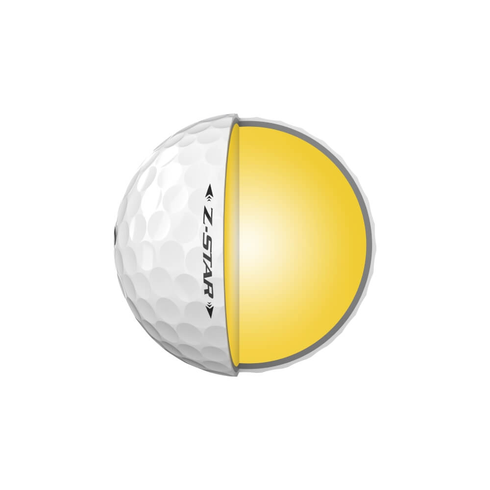 Srixon Z-Star Golfball 6-Pack Hvit