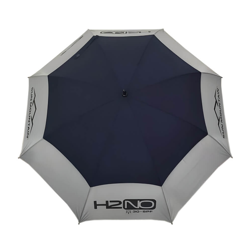 Sun Mountain H2NO UV Paraply Navy/Grå