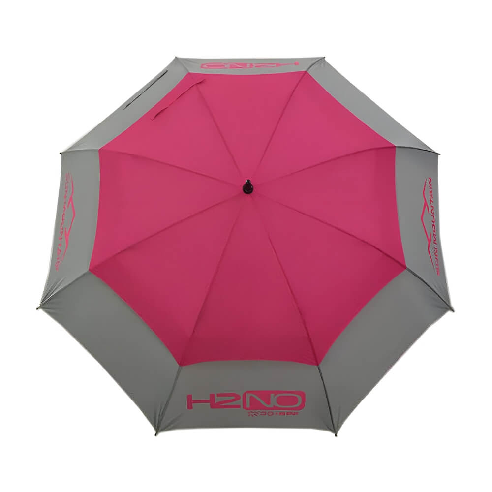 Sun Mountain H2NO UV Paraply Rosa/Grå