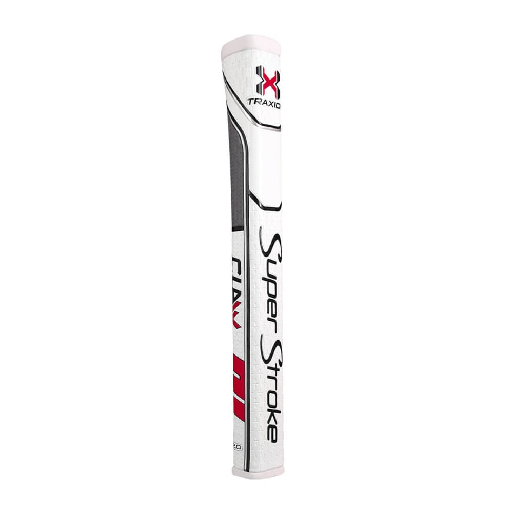 SuperStroke Traxion Claw 2.0 Puttegrep Hvit/Rød