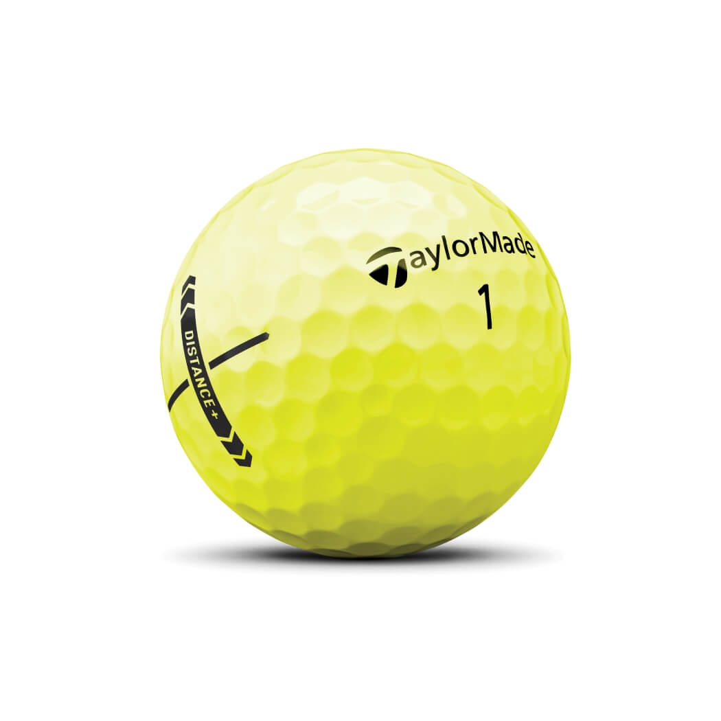 TaylorMade Distance+ Golfball Gul