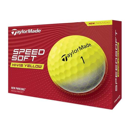TaylorMade SpeedSoft Golfball Gul