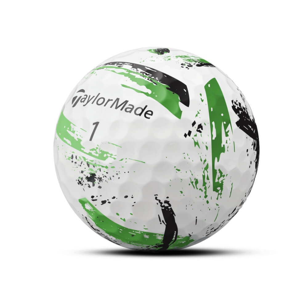 TaylorMade SpeedSoft Ink Golfball Grønn