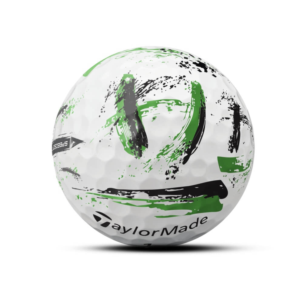 TaylorMade SpeedSoft Ink Golfball Grønn