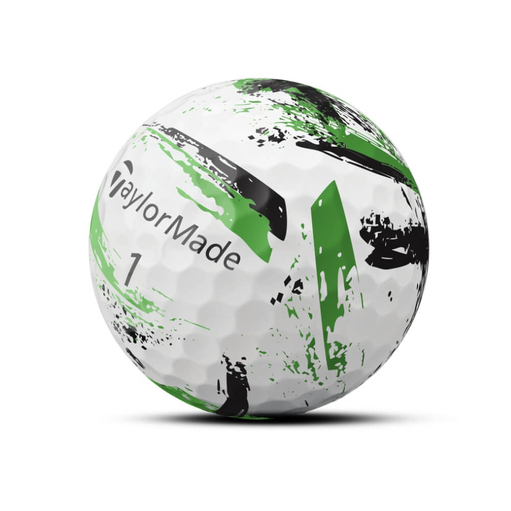 TaylorMade SpeedSoft Ink Golfball Grønn