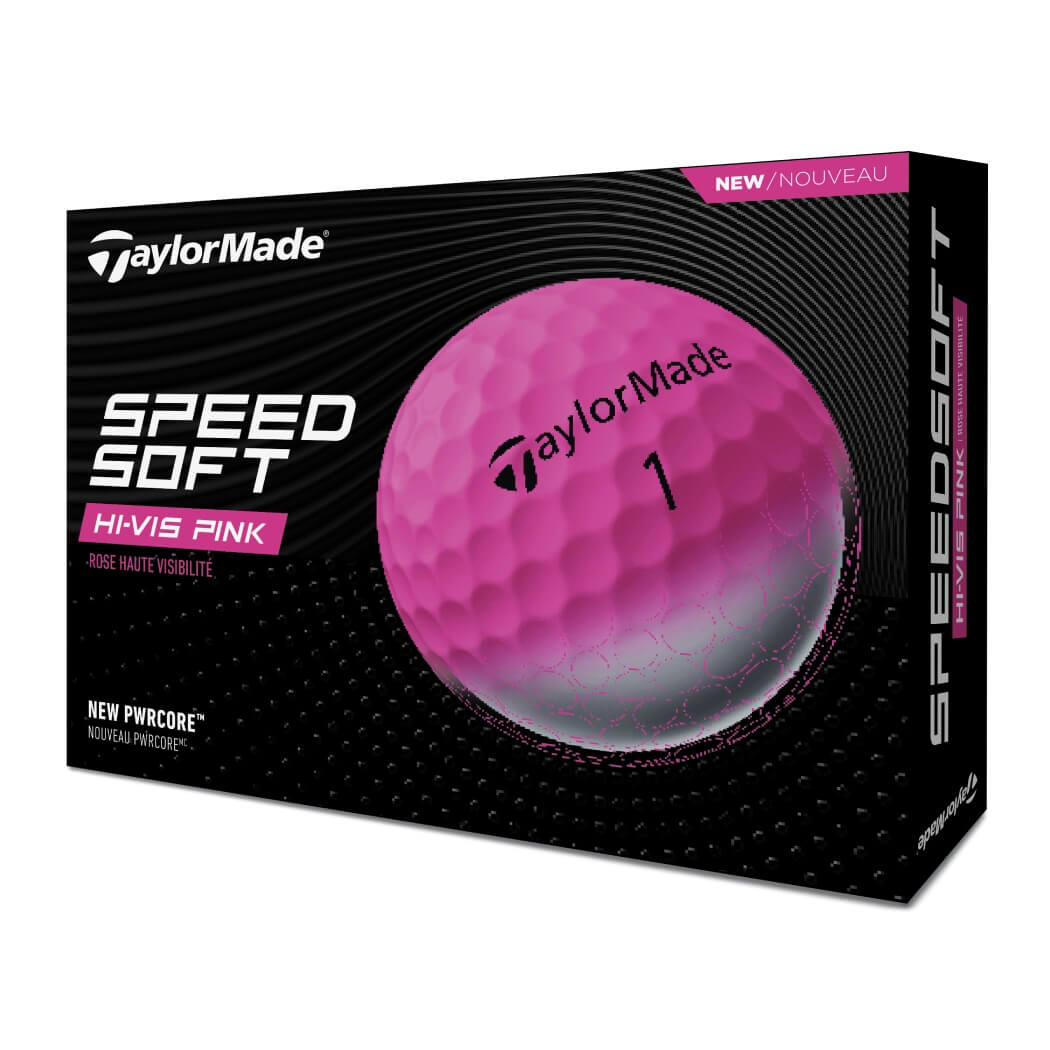 TaylorMade Speedsoft Golfball Rosa
