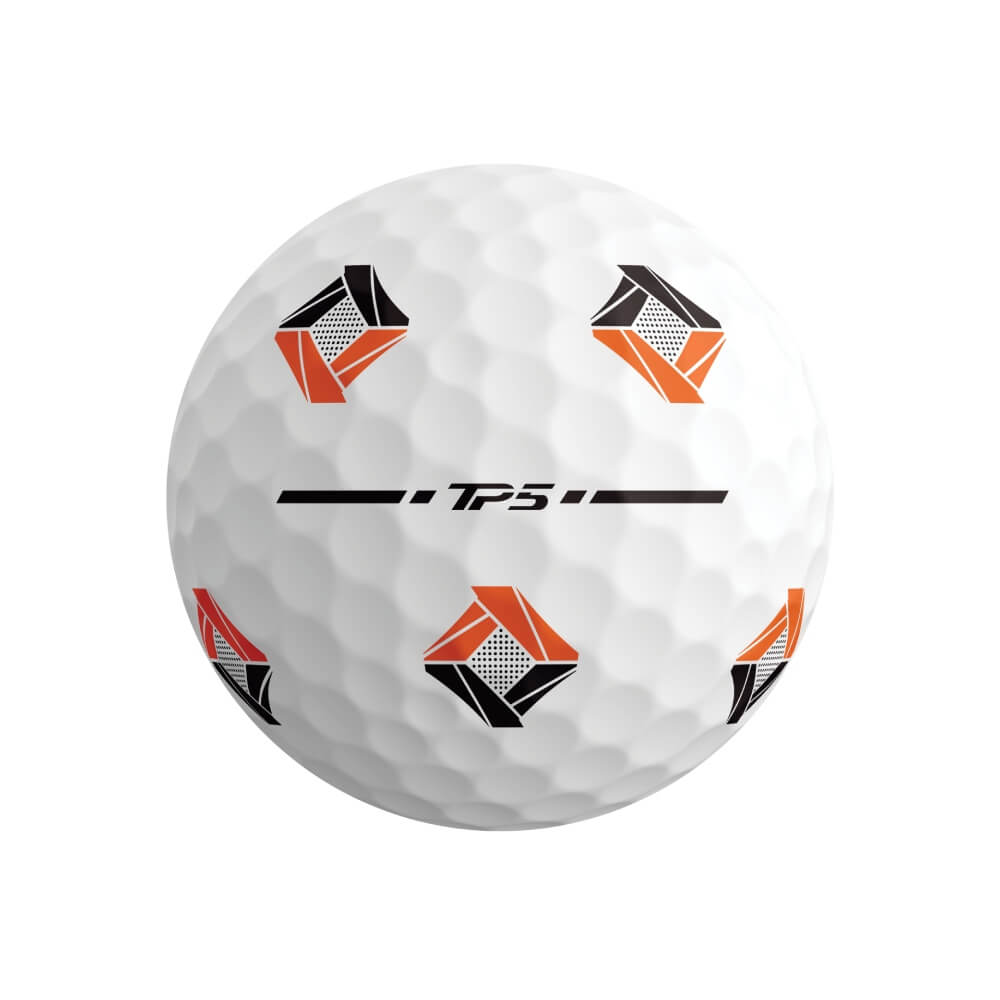 TaylorMade TP5 Pix Golfball Hvit
