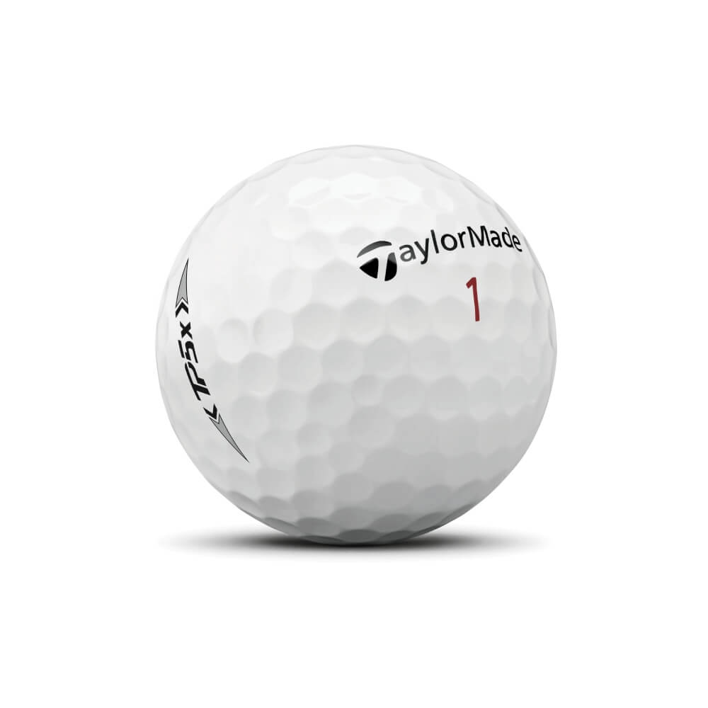 TaylorMade TP5x Golfball Hvit
