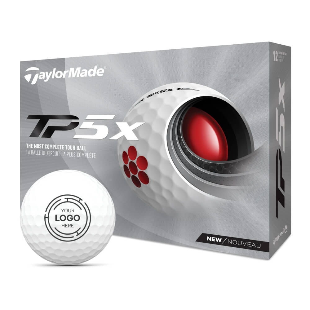 TaylorMade TP5x Logoballer