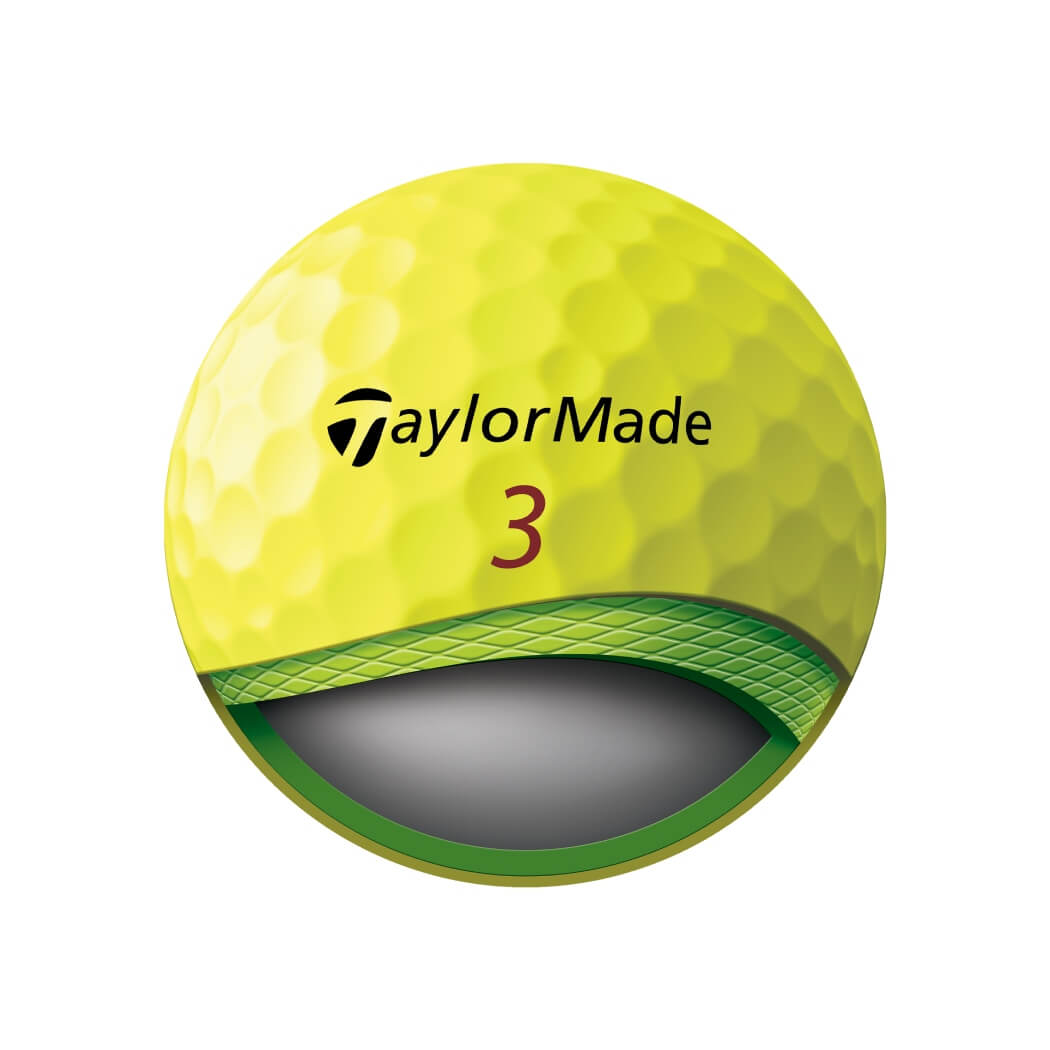 TaylorMade Tour Response Golfball Gul
