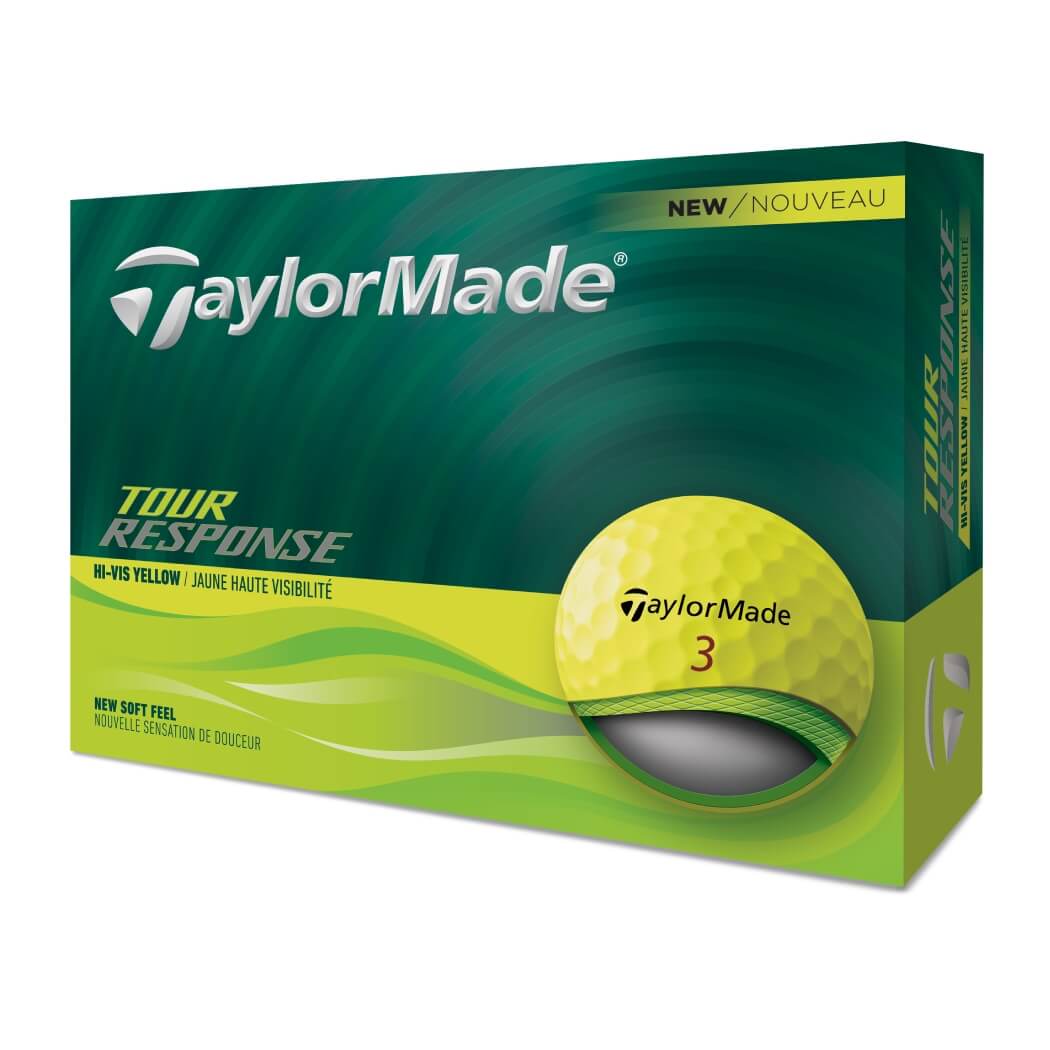TaylorMade Tour Response Golfball Gul
