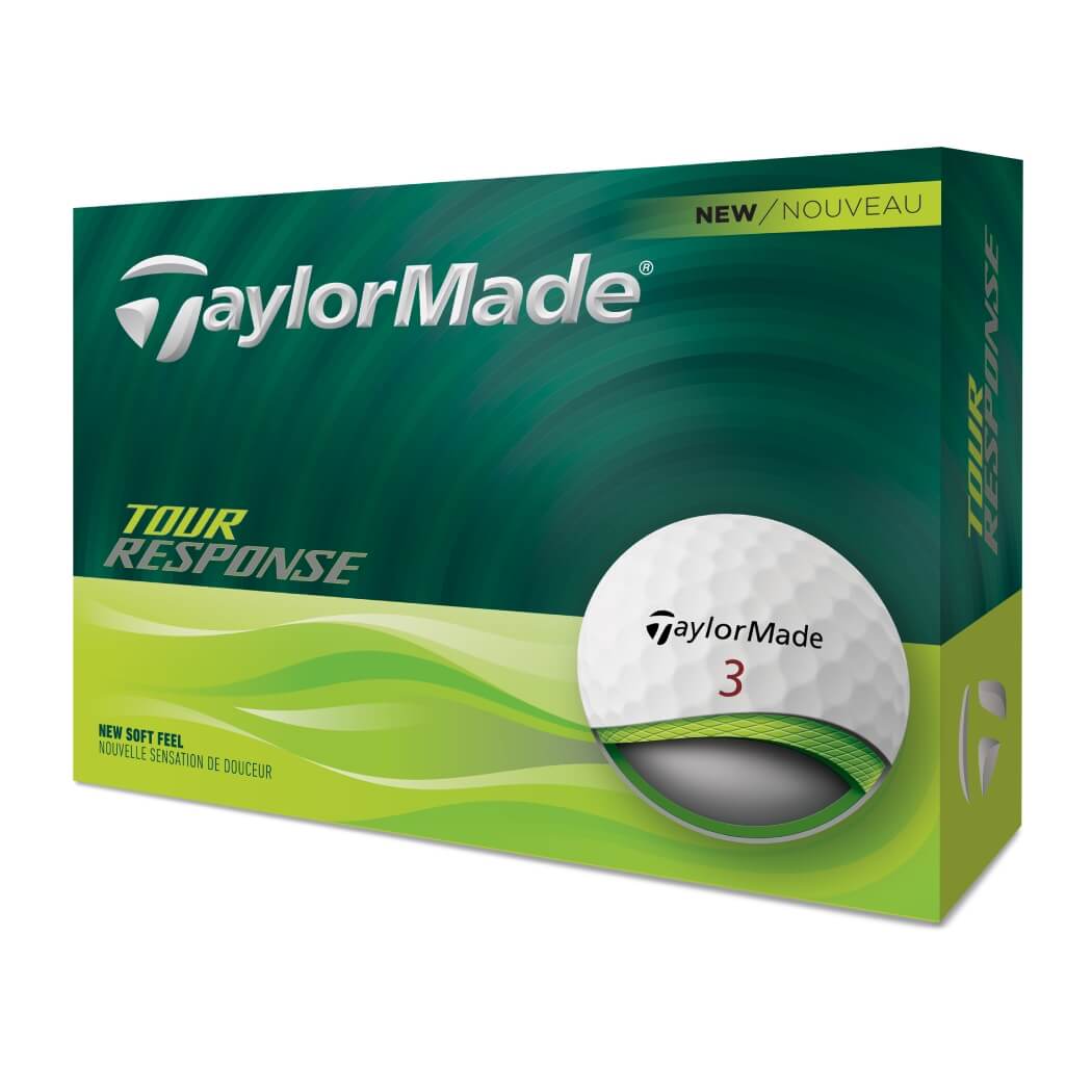 TaylorMade Tour Response Golfball Hvit