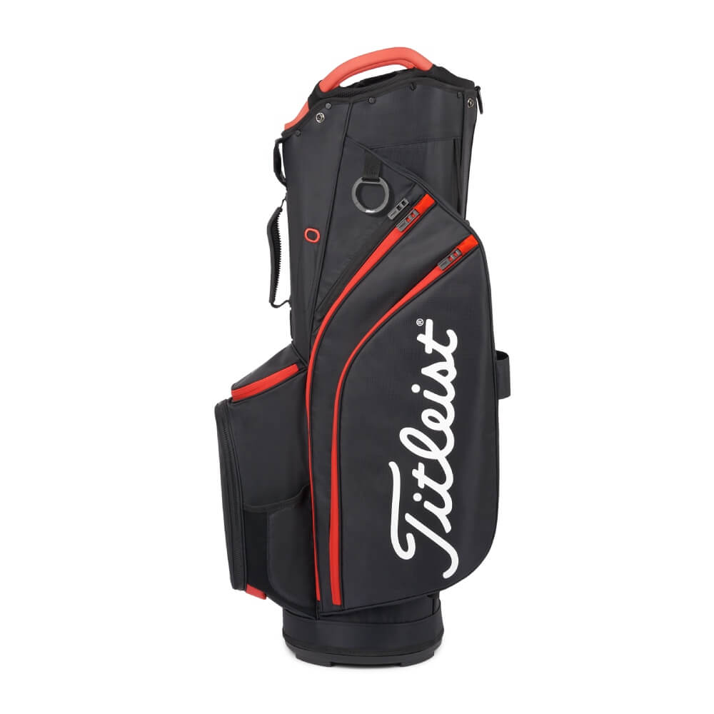Titleist Cart 14 Trallebag Sort/Rød
