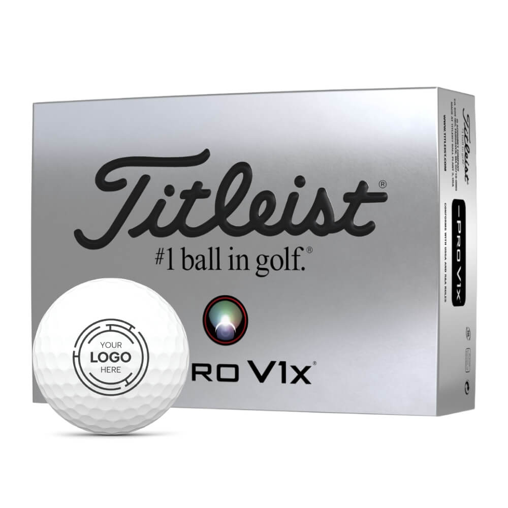 Titleist Pro V1x Left Dash Logoballer