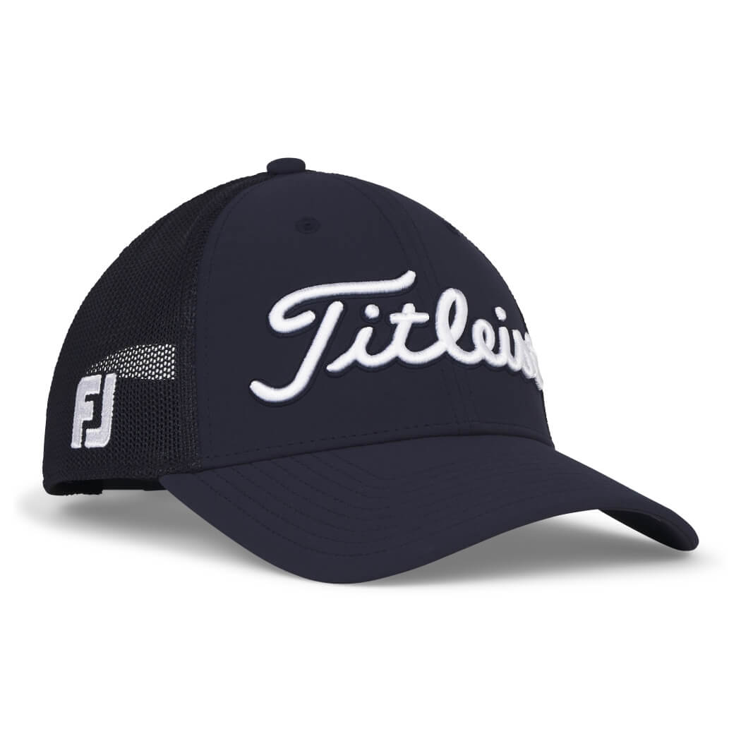 Titleist Tour Performance Mesh Caps Navy/Hvit