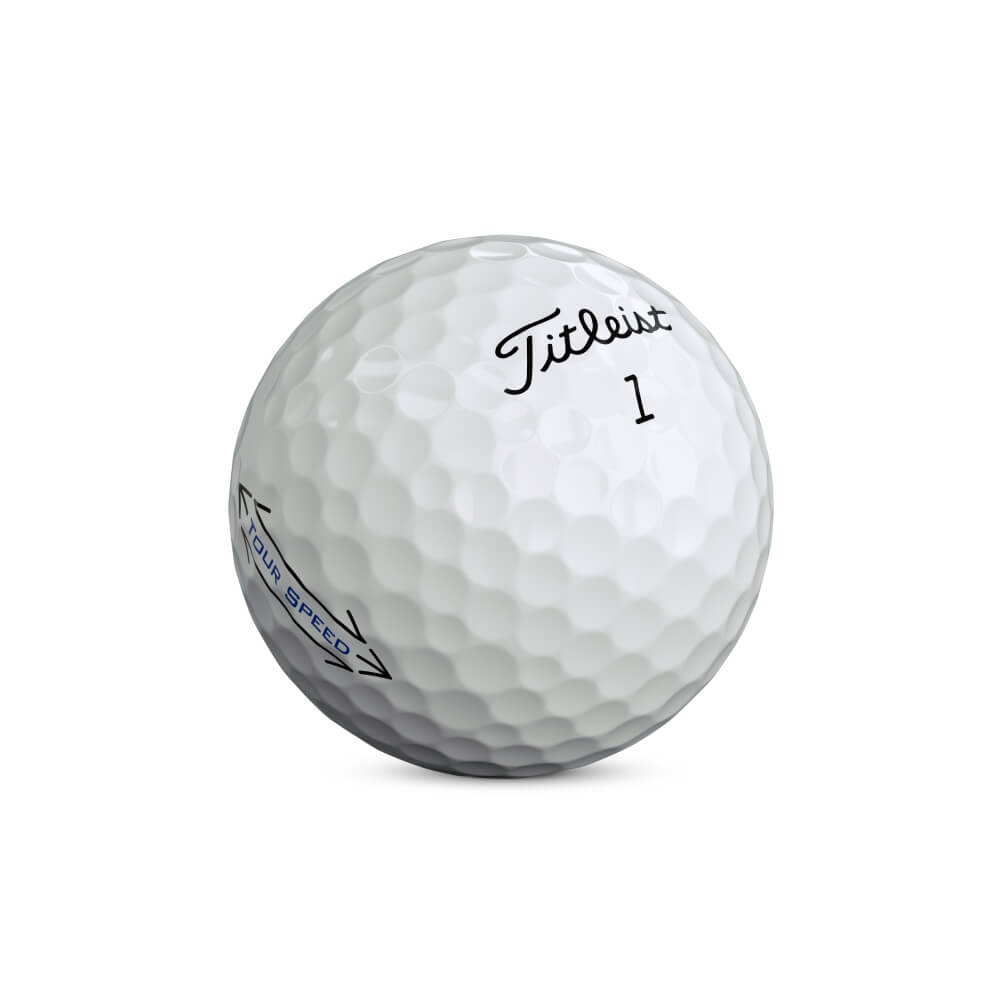 Titleist Tour Speed 2020 Golfball Hvit