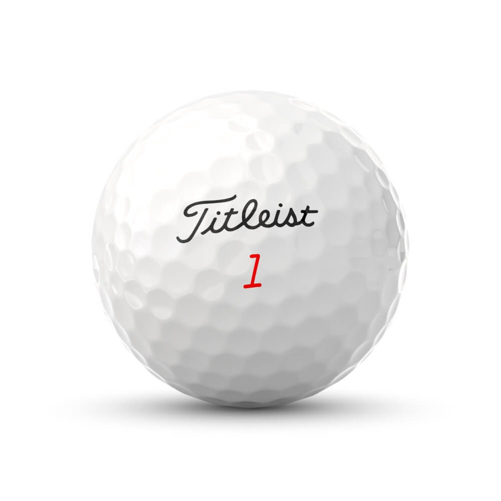 Titleist TruFeel Golfball Hvit