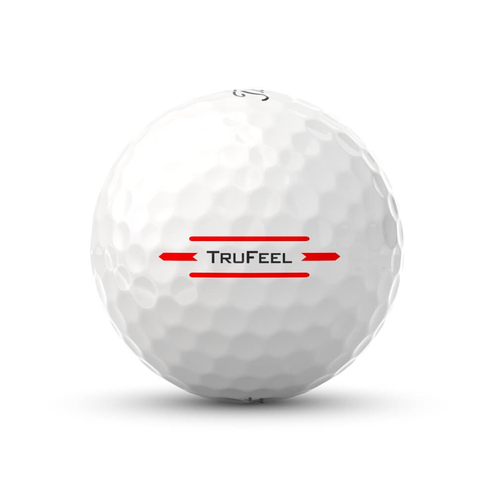 Titleist TruFeel Golfball Hvit