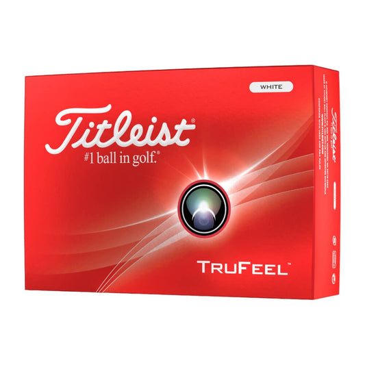 Titleist TruFeel Golfball Hvit