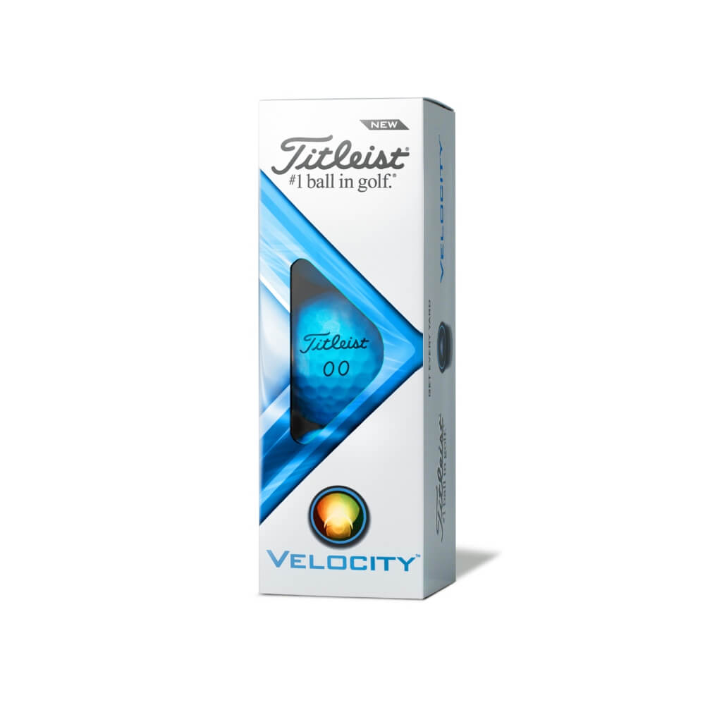 Titleist Velocity Golfball Blå