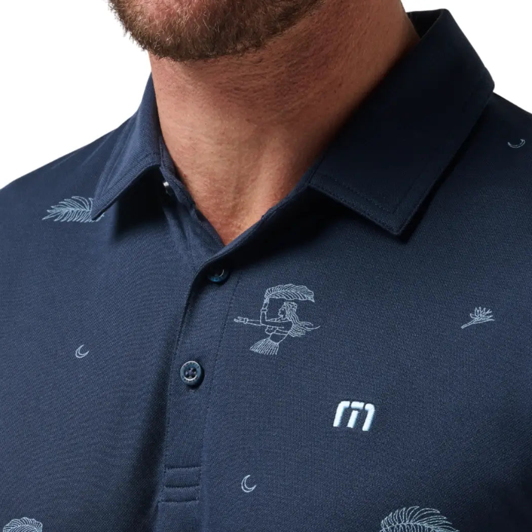 Travis Mathew Beach Creature Pique Herre Navy
