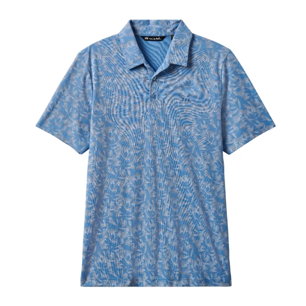 Travis Mathew Five Oh Pique Herre Blå