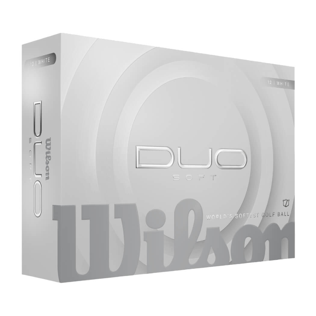 Wilson Duo Soft Golfball Hvit