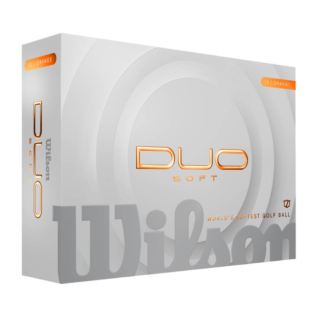 Wilson Duo Soft Golfball Orange