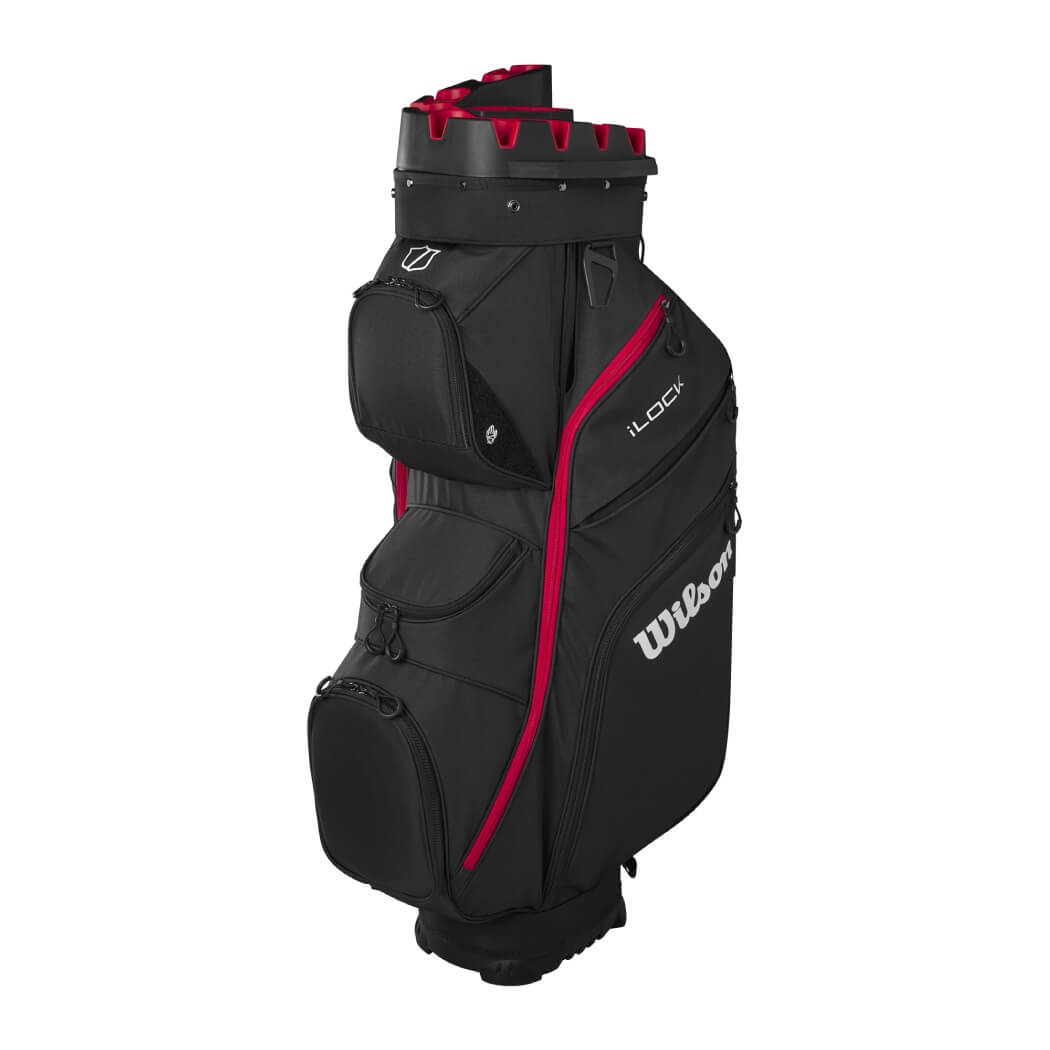 Wilson I-Lock Trallebag Sort/Rød