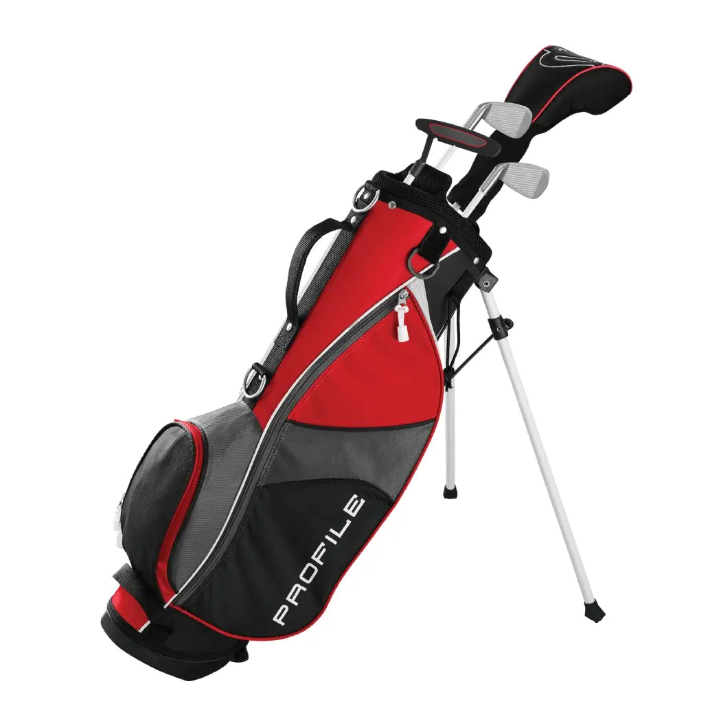 Wilson Profile JGI Junior Golfsett Gutt Rød