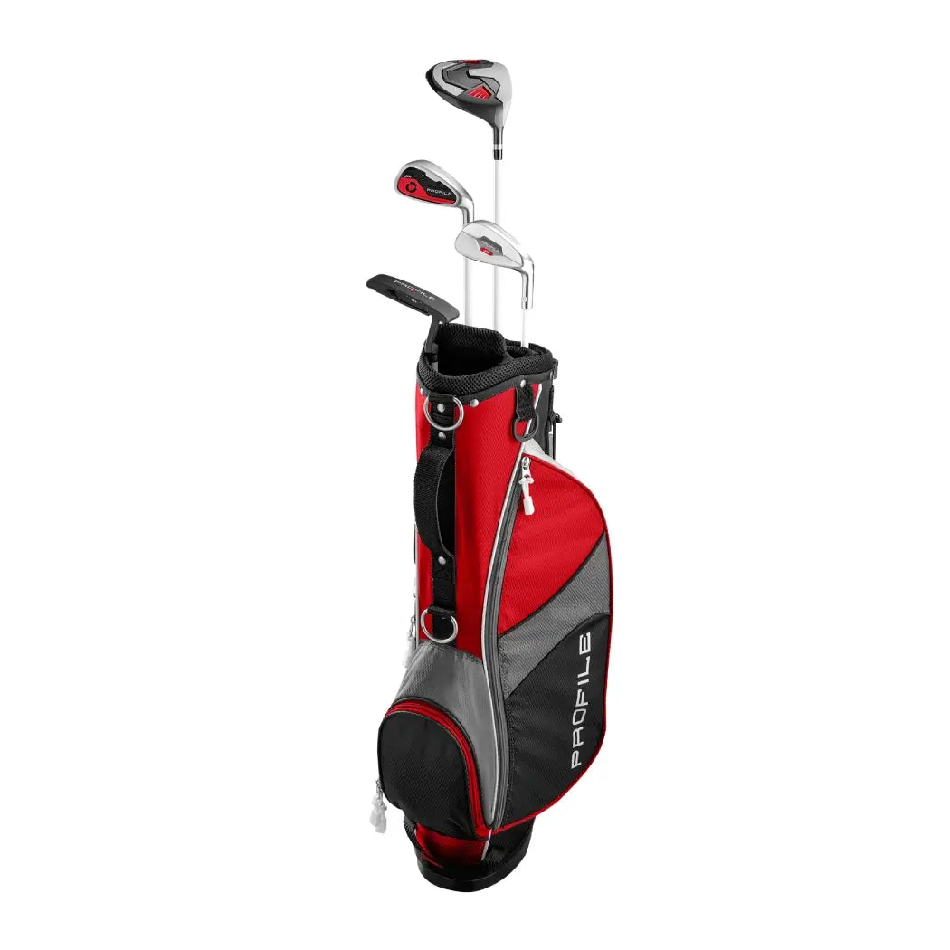 Wilson Profile JGI Junior Golfsett Gutt Rød