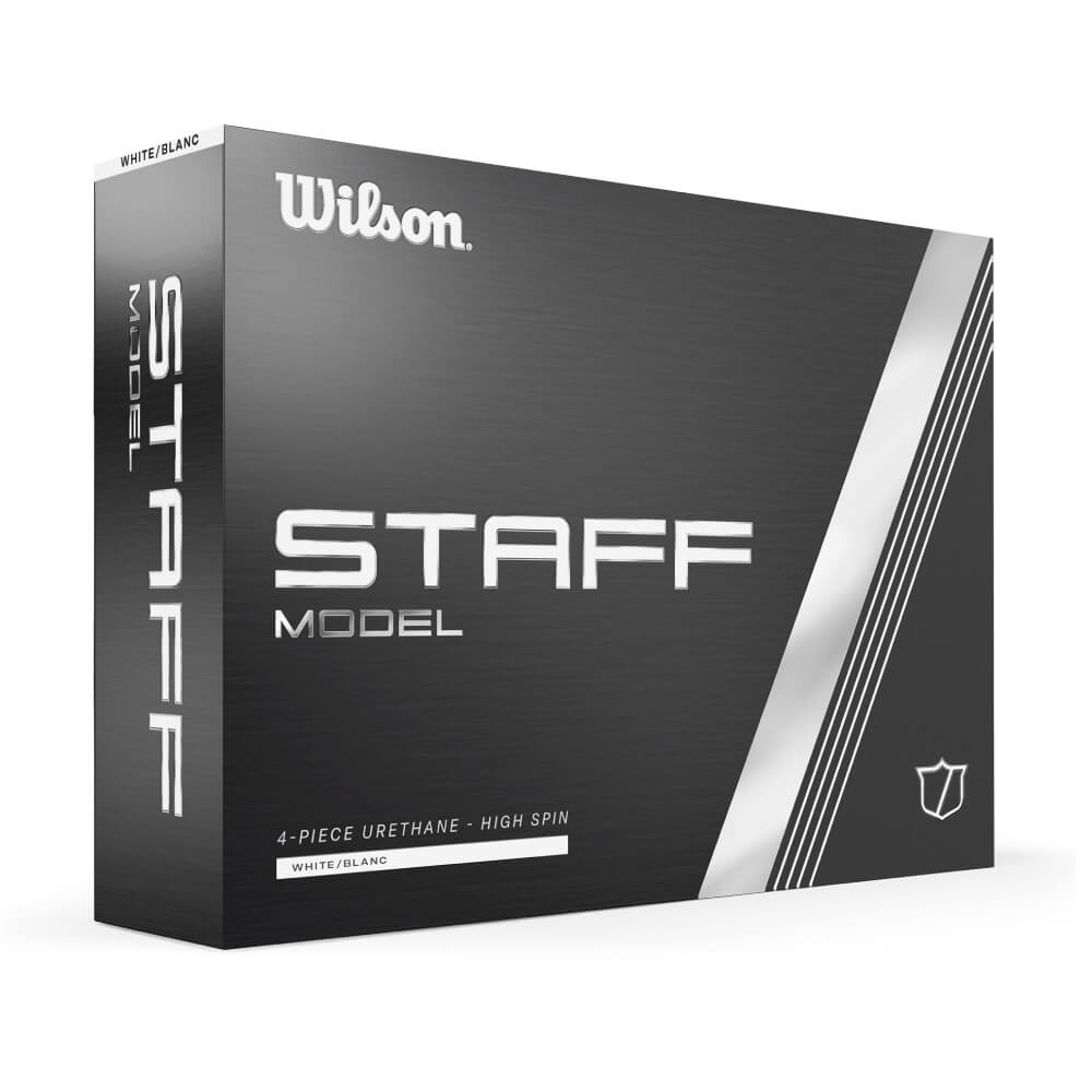 Wilson Staff Model Golfball Hvit