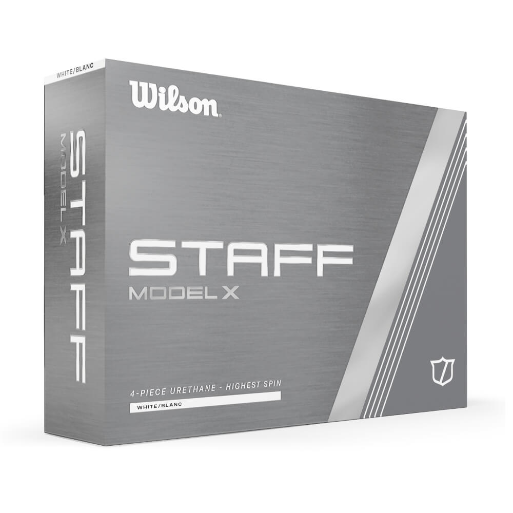 Wilson Staff Model X Golfball Hvit