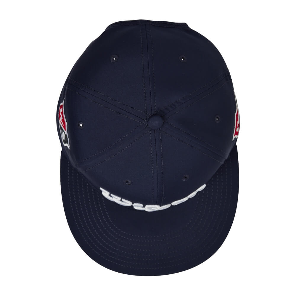 Wilson Tour Flat Brim Caps Navy