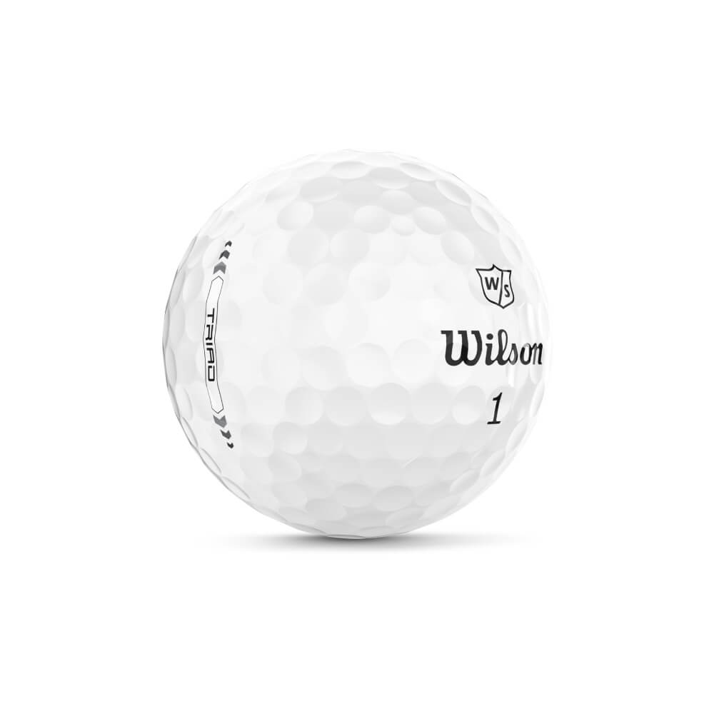 Wilson Triad Golfball Hvit