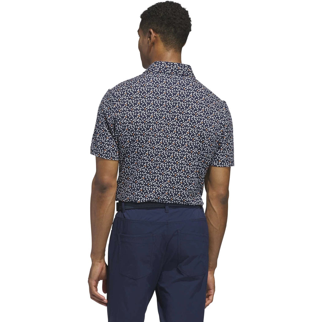Adidas Ultimate365+ Soft Print Pique Herre Navy