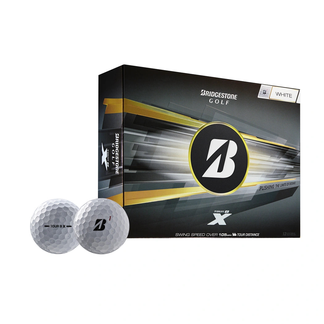 Bridgestone Tour B X Golfball Hvit