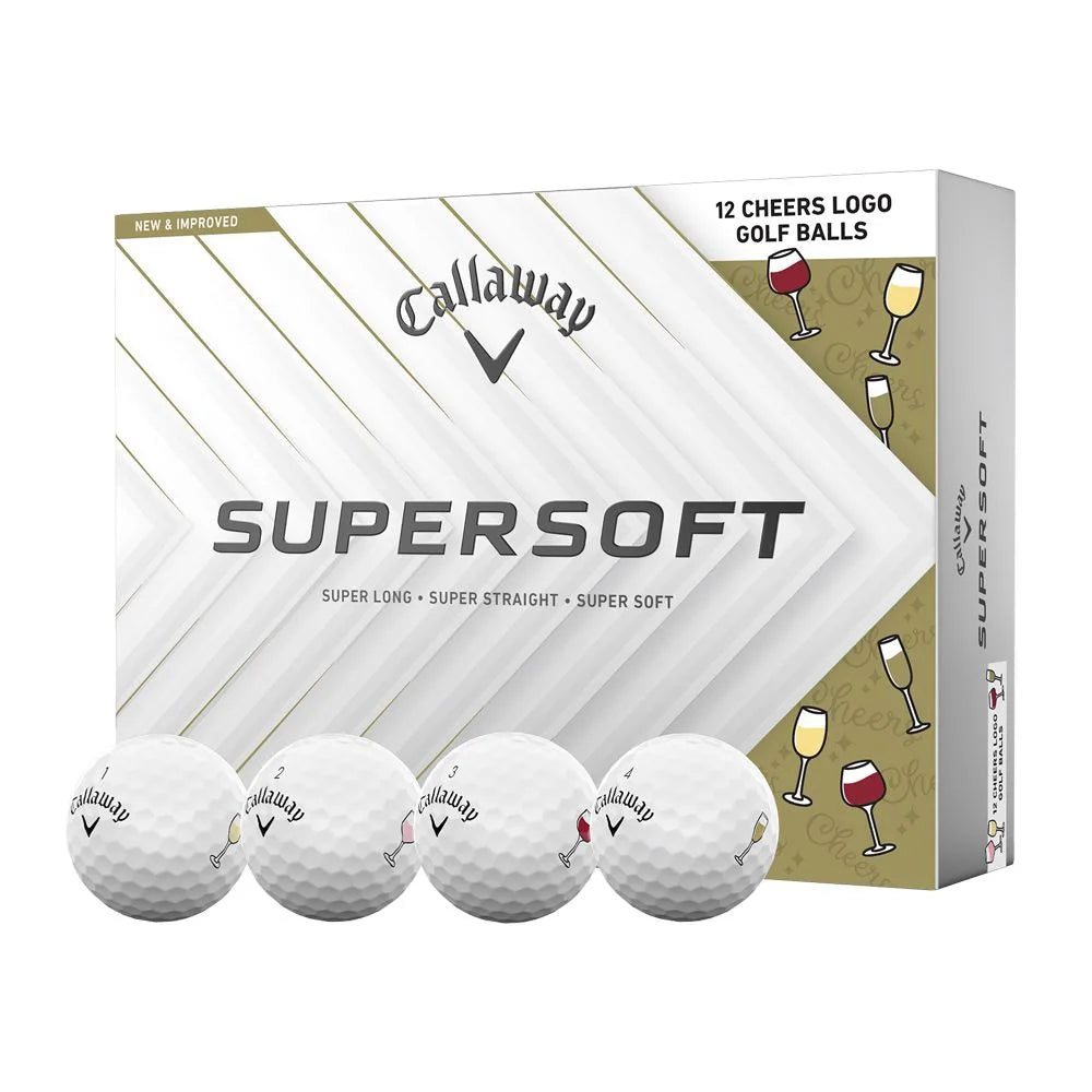 Callaway Supersoft Golfball Cheers