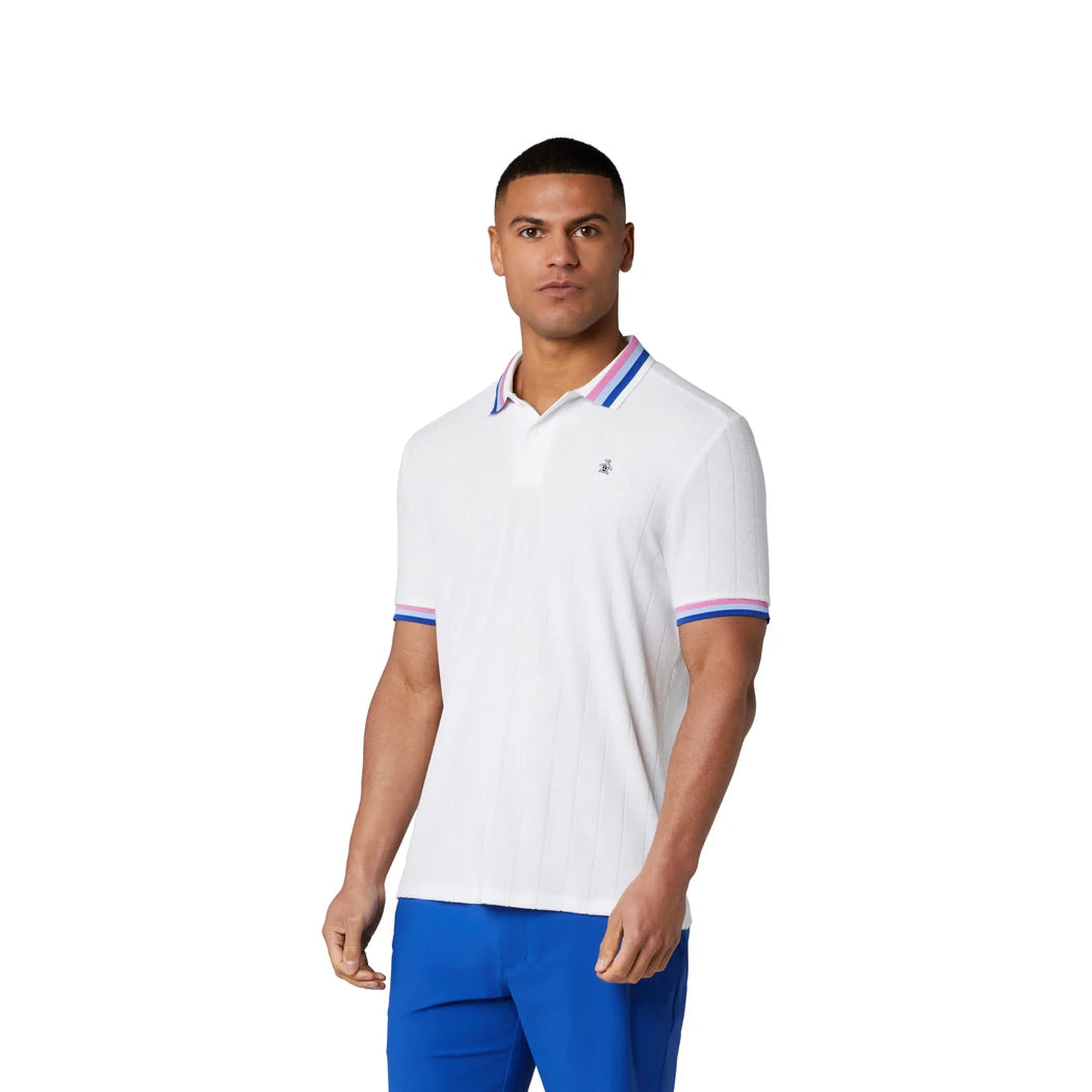 Original Penguin Performance Terry Pique Herre Hvit