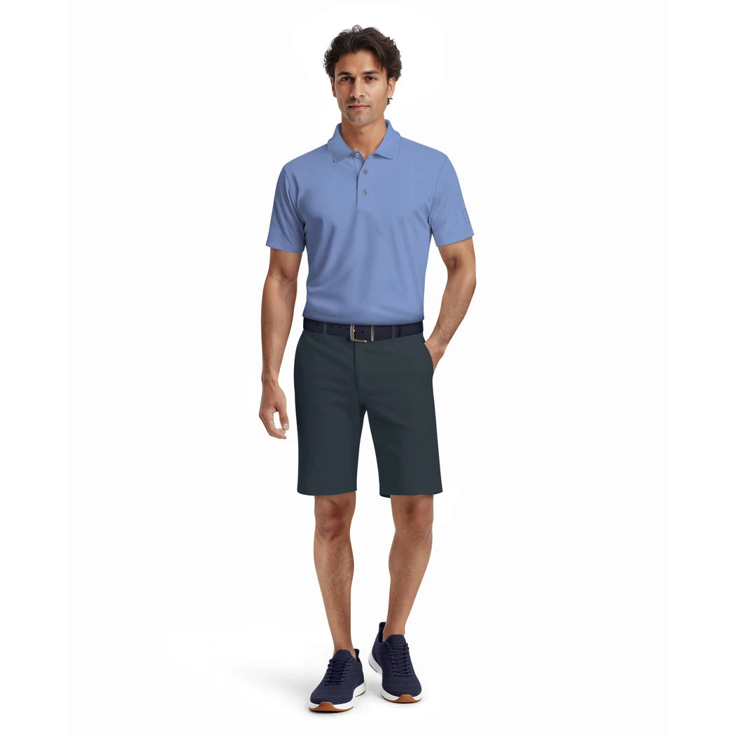 PGA Tour Airflux Solid Performance Pique Herre Top O The Morning