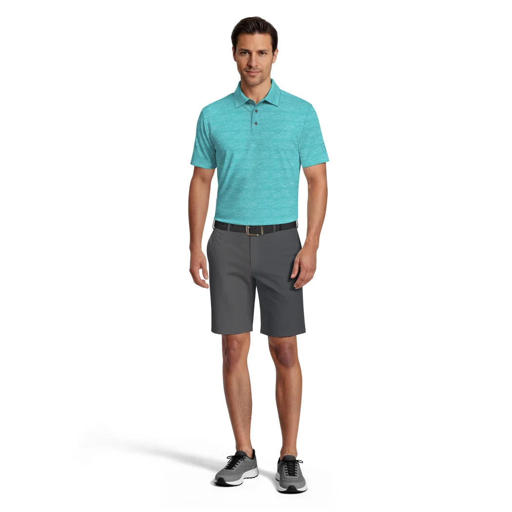 PGA Tour Jaspe Airflux Pique Herre Turkis