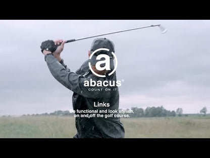 Abacus Links Regnjakke Herre Sort/Grå