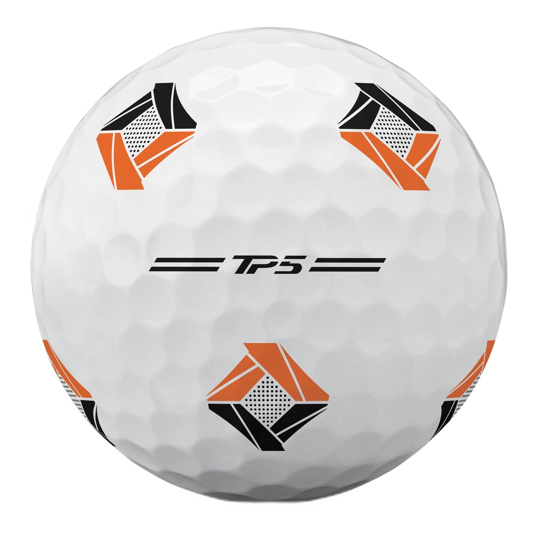 TaylorMade TP5 Pix Golfball Hvit